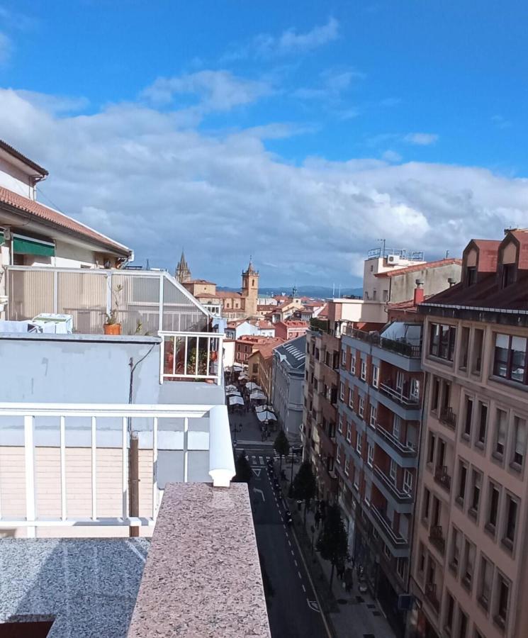 Atico Quintana I - Con Terraza, Vistas A La Ciudad, En El Centro, Con Wifi Y Garaje Oviedo Exterior foto
